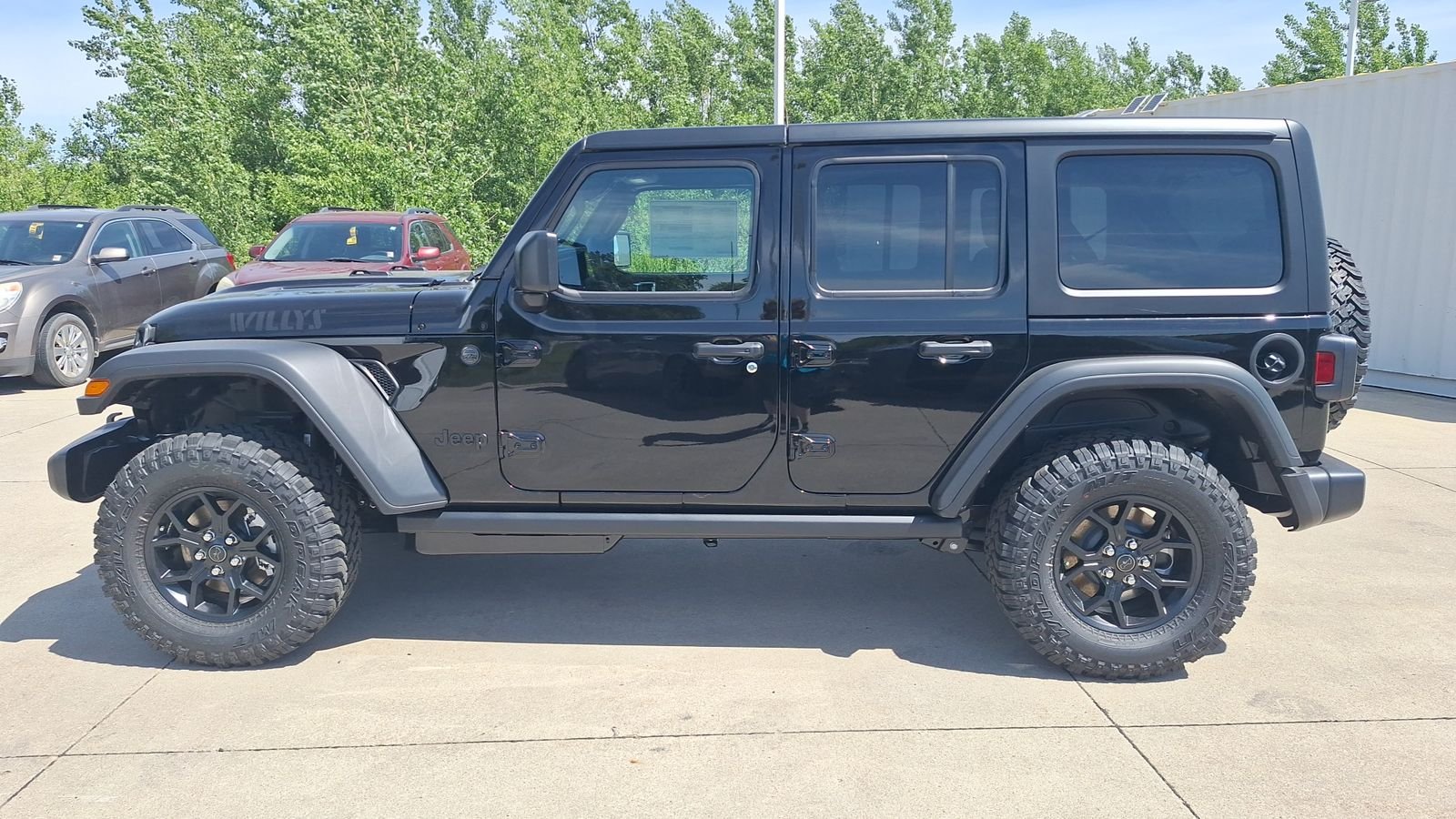 New 2026 Black Clear-Coat Exterior Paint Jeep Willys image 7
