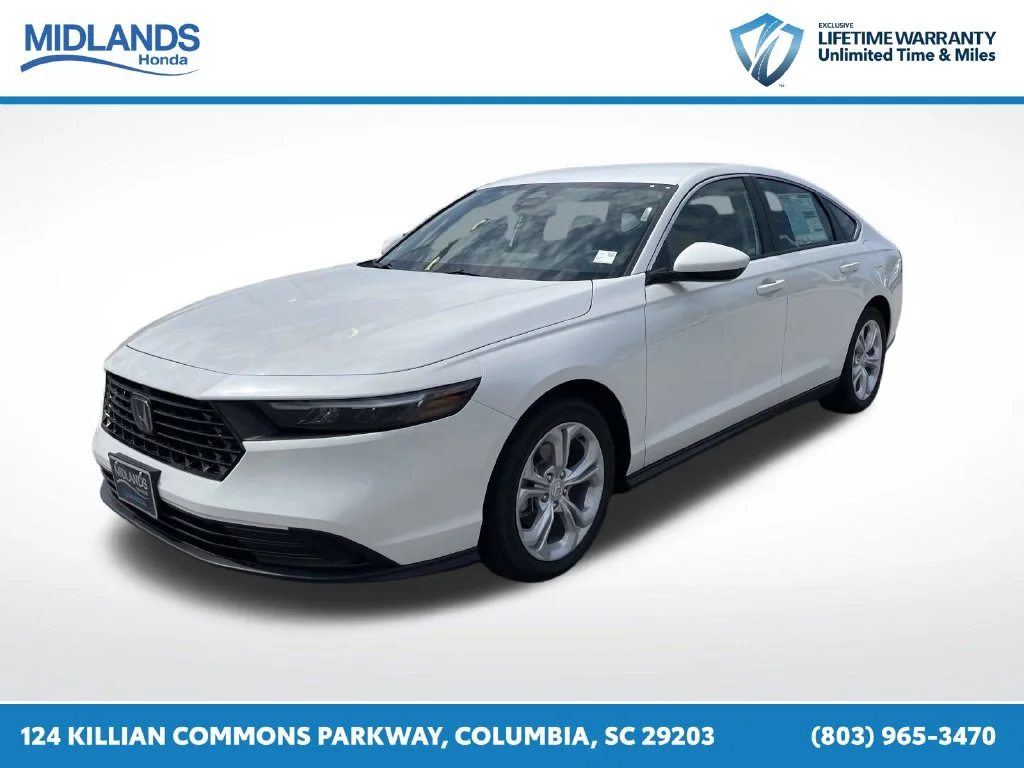 New 2026 Platinum White Pearl Honda LX image 3