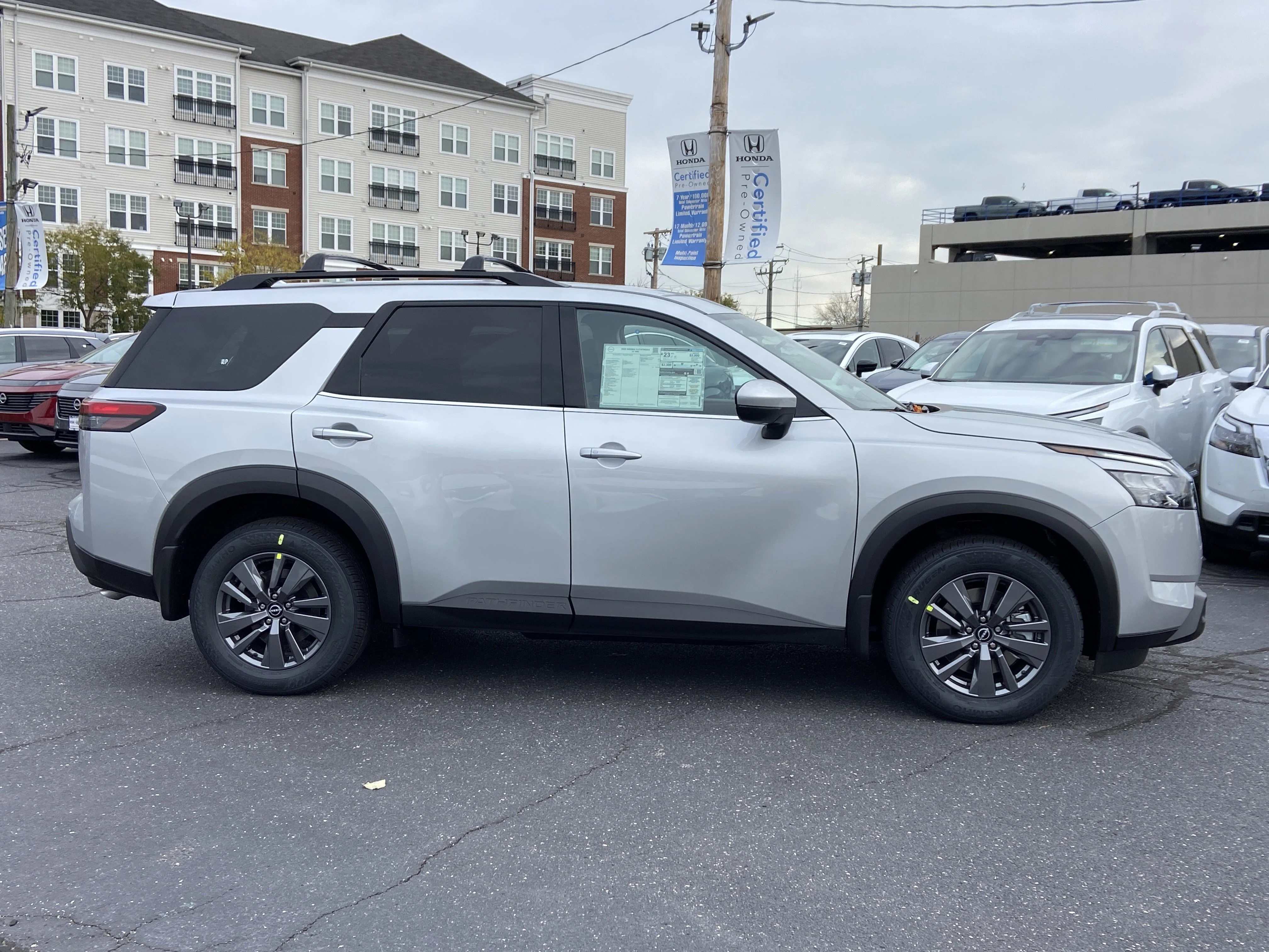 New 2025 Brilliant Silver Metallic Nissan SV image 3