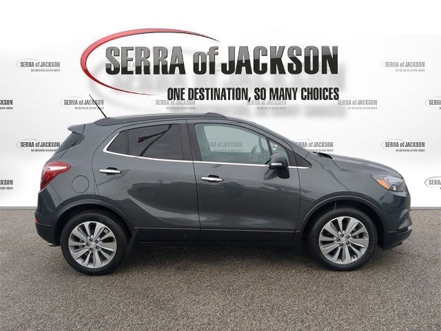 Used 2018 Includes (CM5) Black Carbon Metallic lower exterior accent color, Paint code W700S. Buick Preferred image 9
