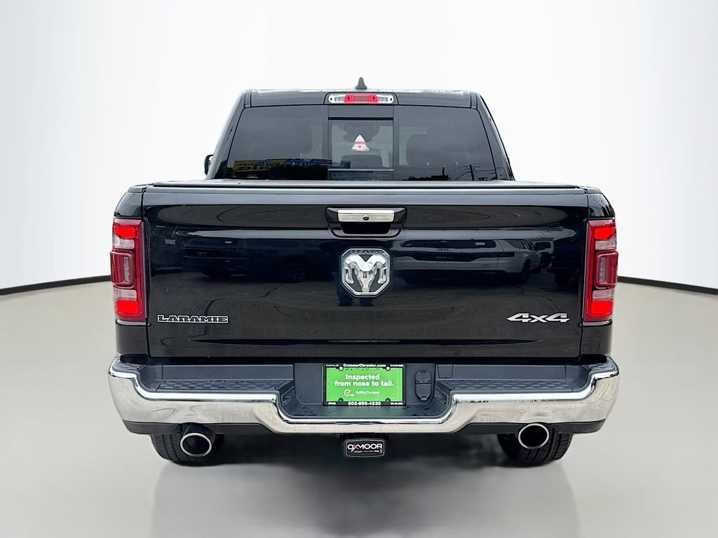 Used 2022 Diamond Black Crystal Pearlcoat Ram Laramie image 7