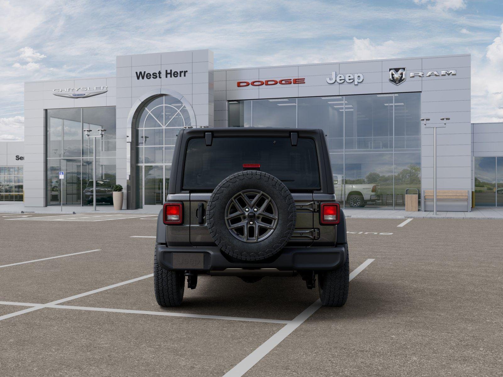 New 2026 Granite Crystal Metallic Clear-Coat Exterior Paint Jeep Sport S image 7
