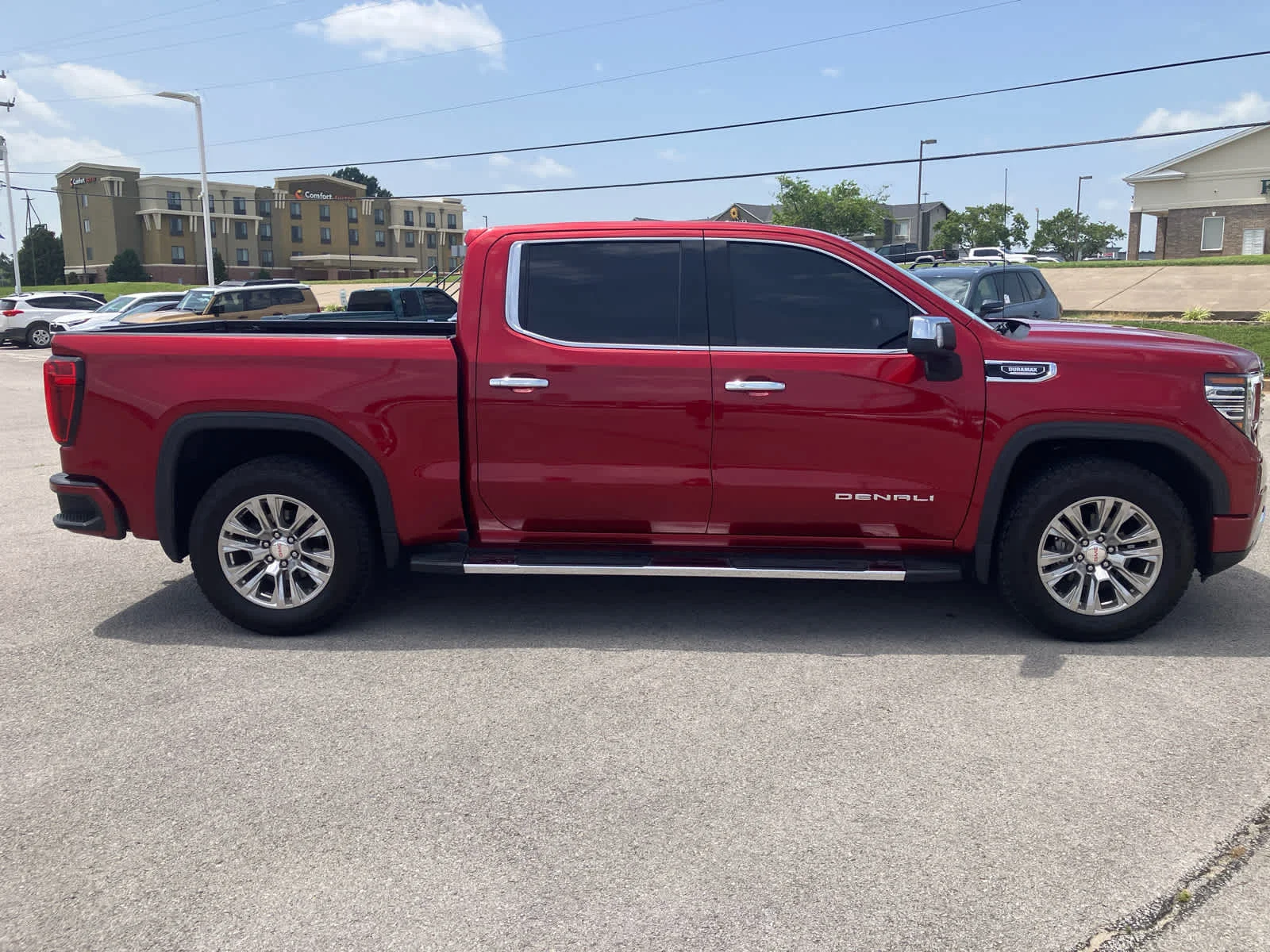 Used 2022 Cayenne Red Tintcoat GMC Denali image 8