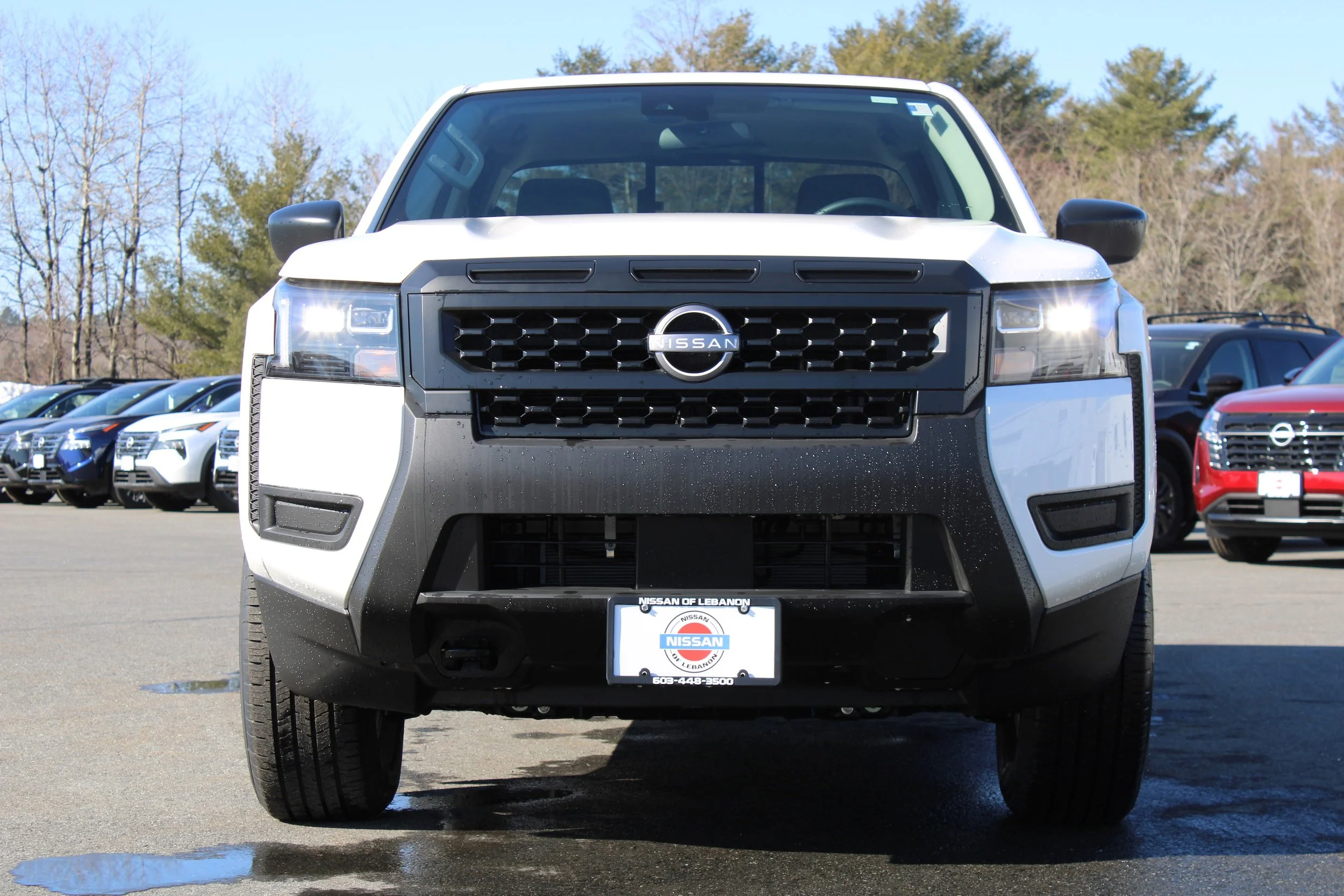 New 2026 Glacier White Nissan Crew Cab S image 1