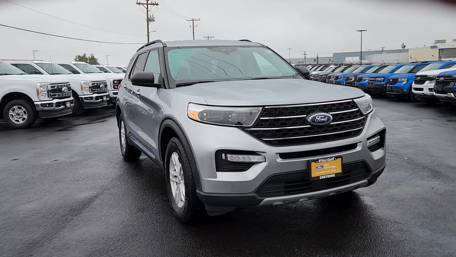 Used 2023 Iconic Silver Metallic Ford XLT image 4