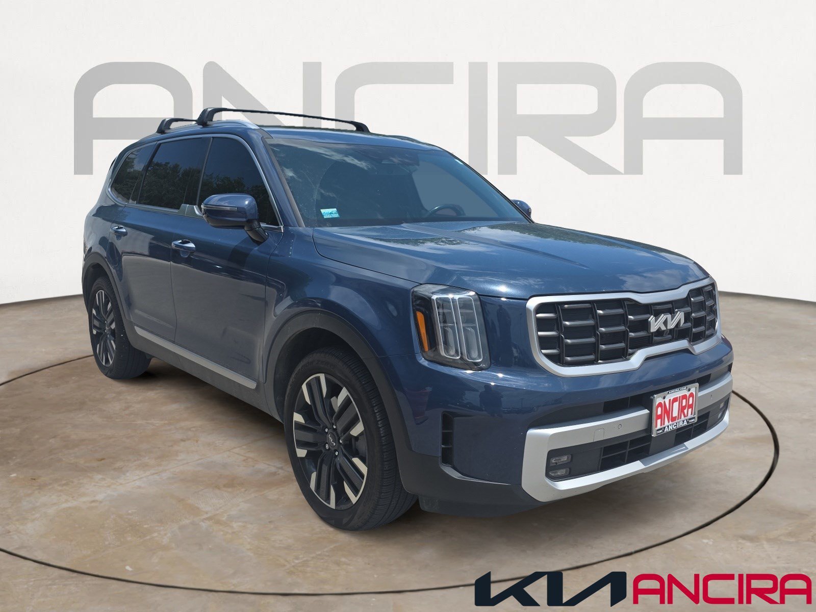 Certified Used 2025 Midnight Lake Blue Kia SX image 1