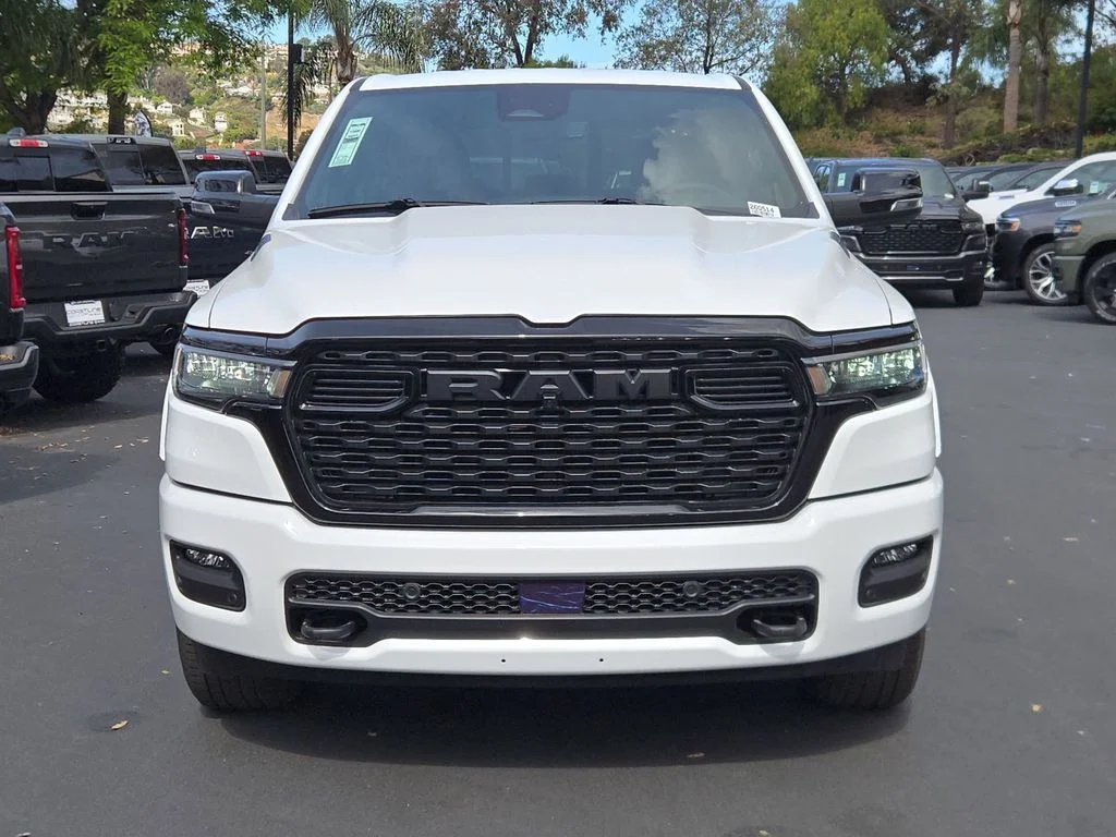 New 2026 Bright White Clear-Coat Exterior Paint RAM Big Horn/Lone Star image 2