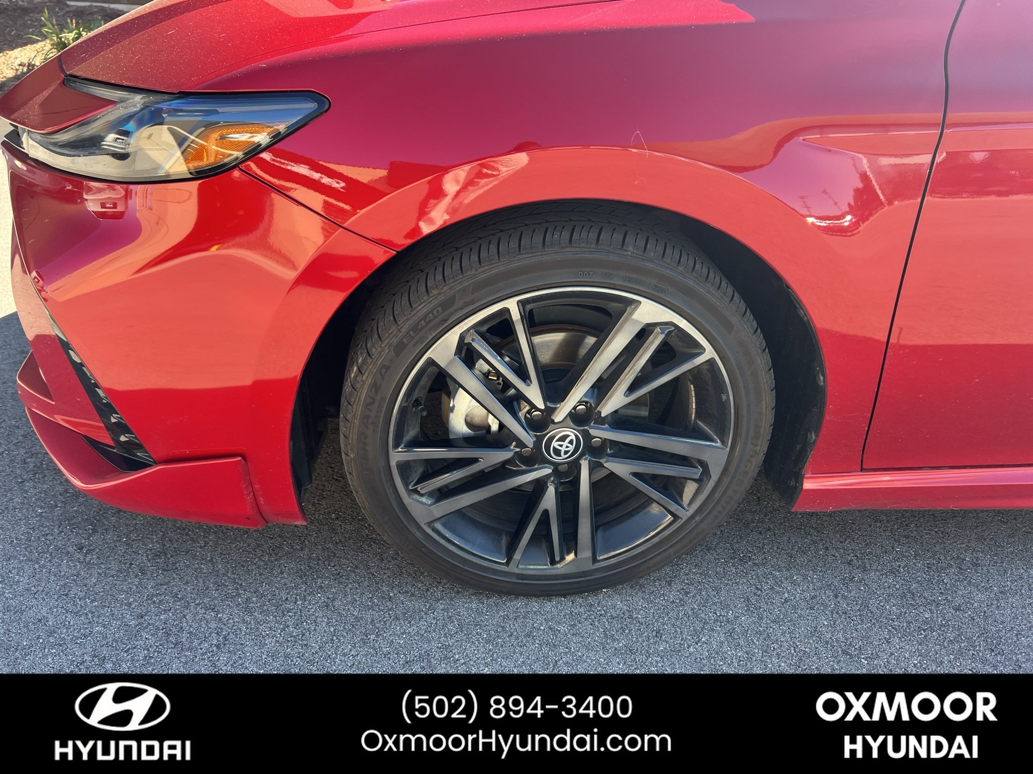 Used 2025 Supersonic Red Toyota XSE image 4