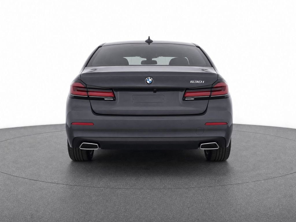 Certified Used 2023 Dark Graphite Metallic BMW 530i image 4