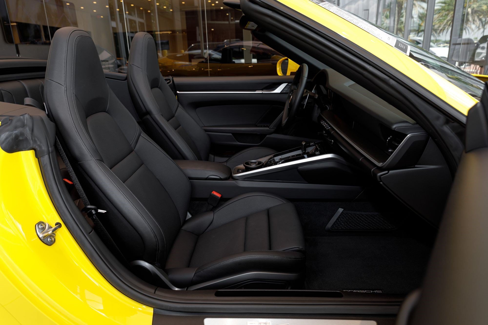 Used 2022 Racing Yellow Porsche Carrera image 11