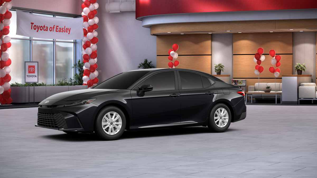 New 2026 Midnight Black Metallic Toyota LE image 2