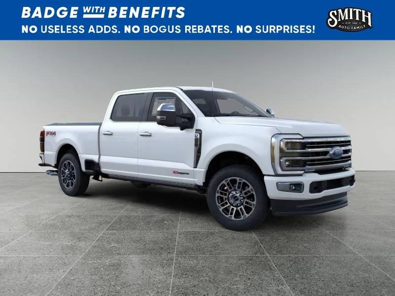 New 2026 Star White Metallic Tri-Coat Ford F-250® Platinum® image 8