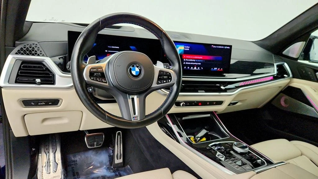 Used 2024 Tanzanite Blue II Metallic BMW M60i Sports Activity Vehicle image 13
