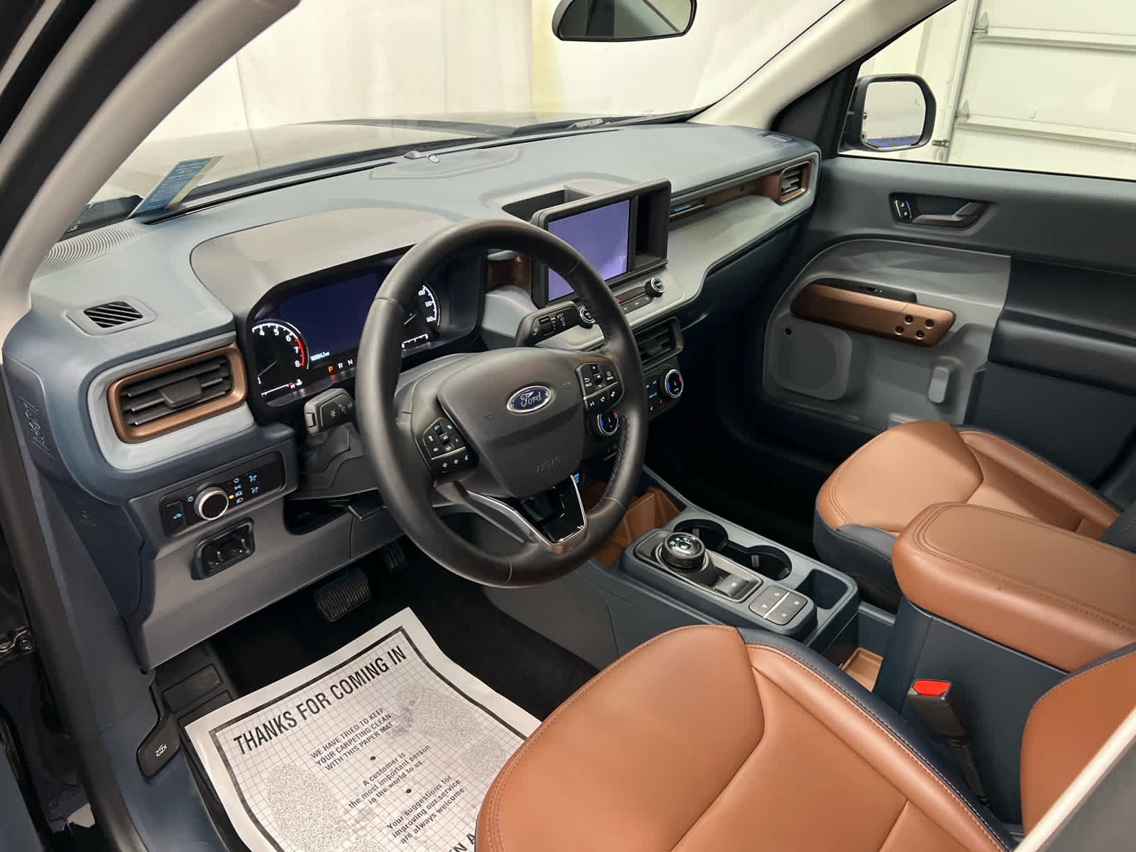 Used 2024 Shadow Black Ford LARIAT image 11