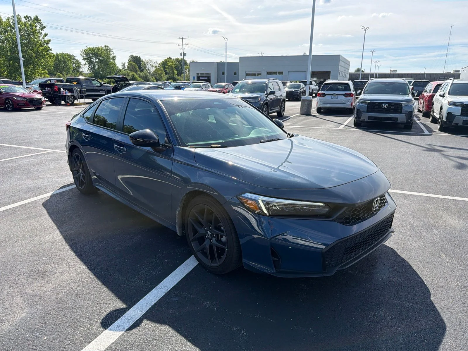 New 2025 Blue Lagoon Pearl Honda Sport image 8