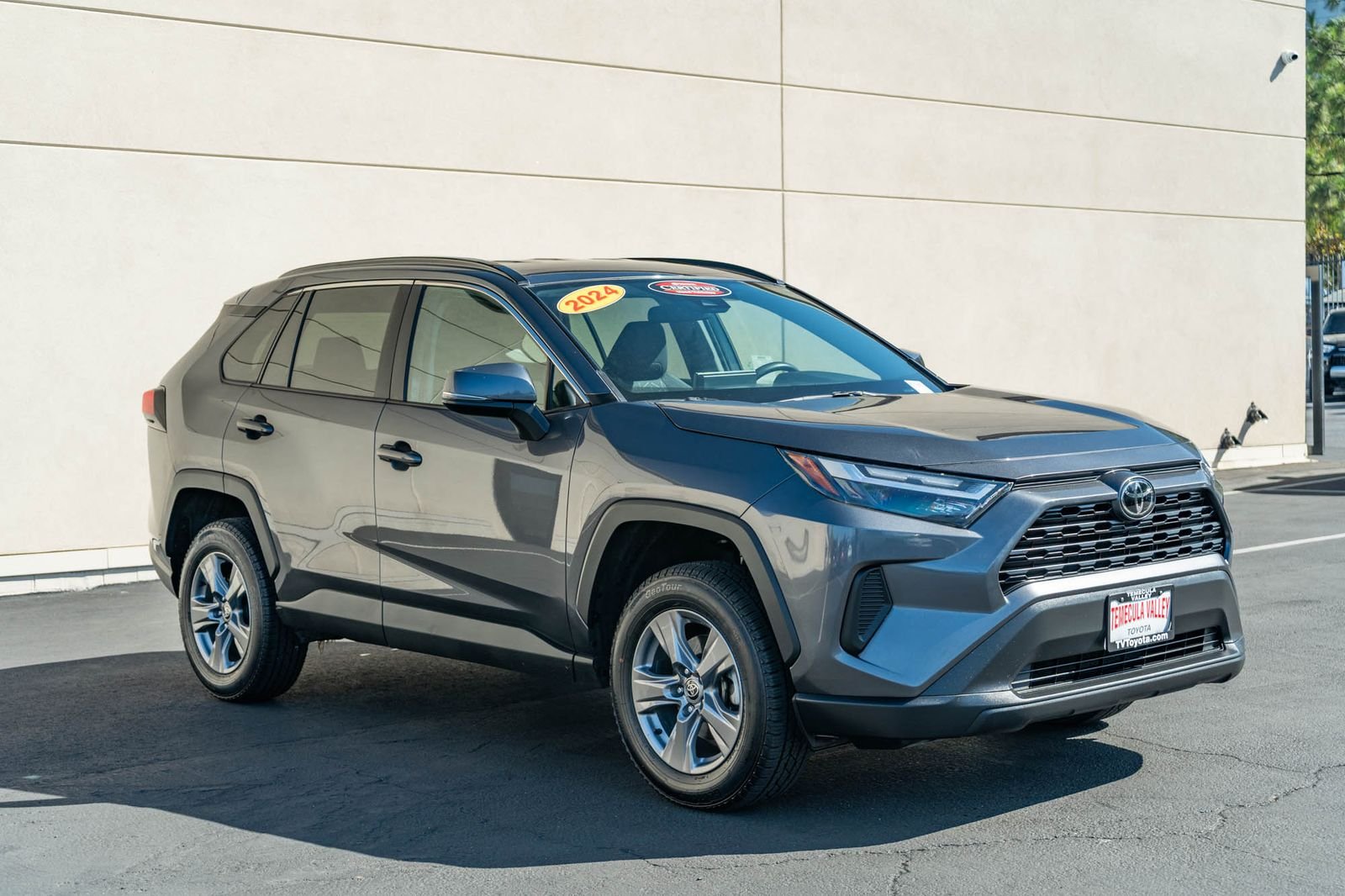 Certified Used 2024 Magnetic Gray Metallic Toyota XLE image 3