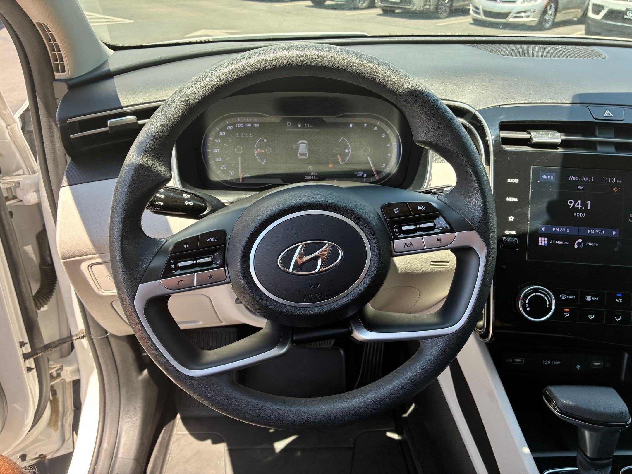 Certified Used 2023 Serenity White Pearl Hyundai SEL image 17