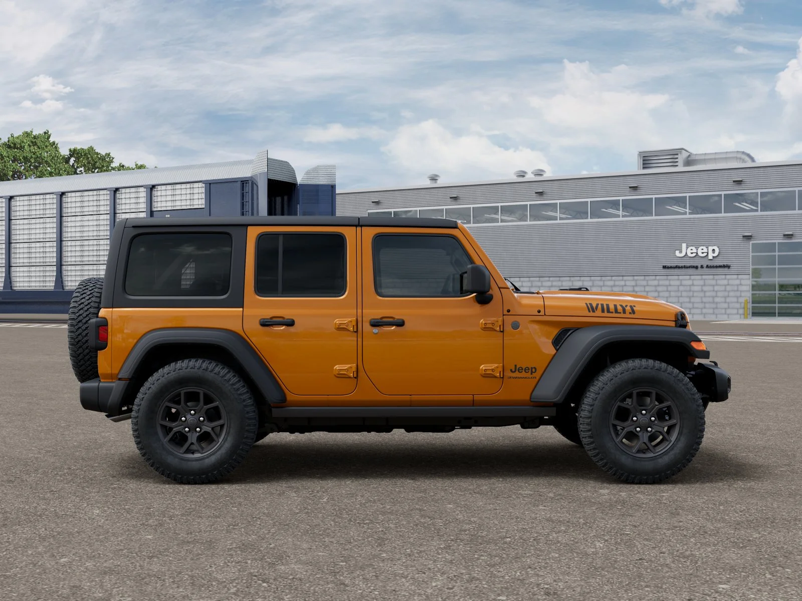 New 2026 Goldilocks Exterior Paint Jeep Willys image 12