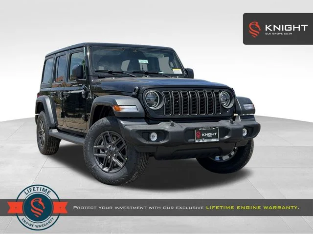 New 2026 Black Jeep Sport S image 1