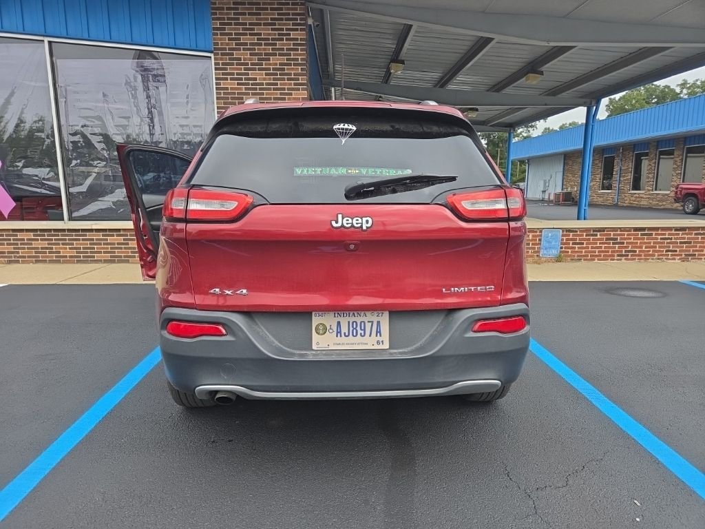 Used 2016 Red Jeep Limited image 3