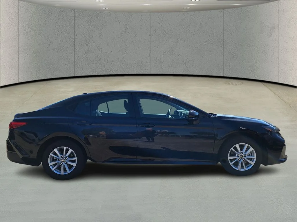 Used 2025 Midnight Black Metallic Toyota LE image 4