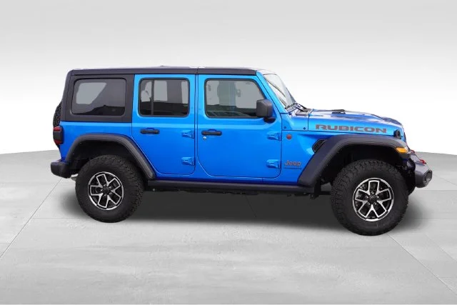 Certified Used 2025 Blue Jeep Rubicon image 3