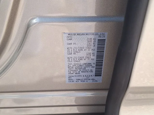 New 2026 Champagne Silver Metallic Nissan SL image 30