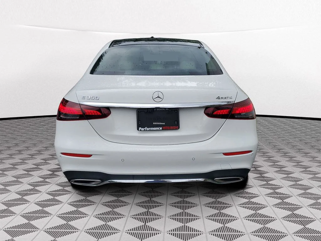 Used 2021 White Mercedes-Benz E 350 image 5