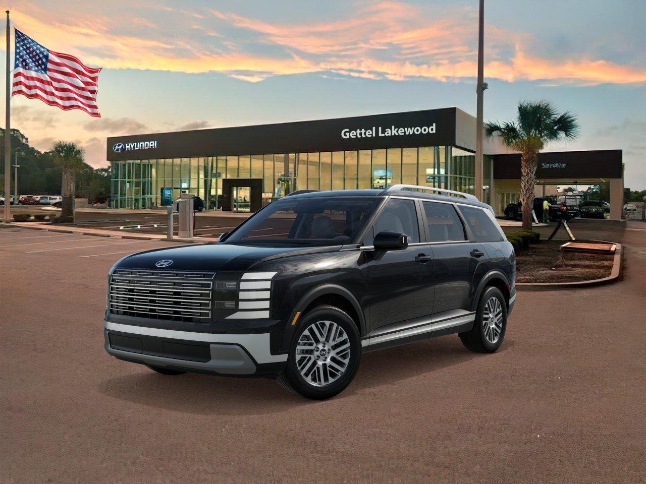 New 2027 Black Hyundai SEL FWD image 1