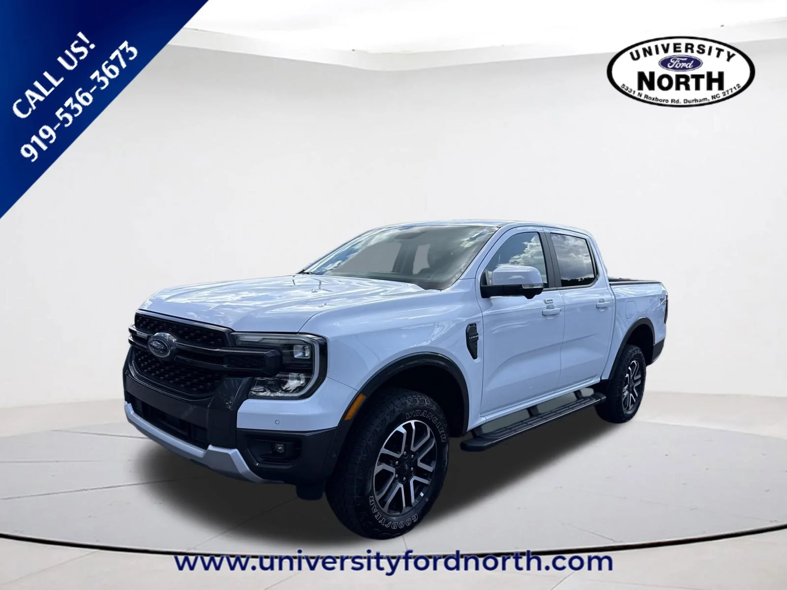 Used 2024 Oxford White Ford LARIAT image 3