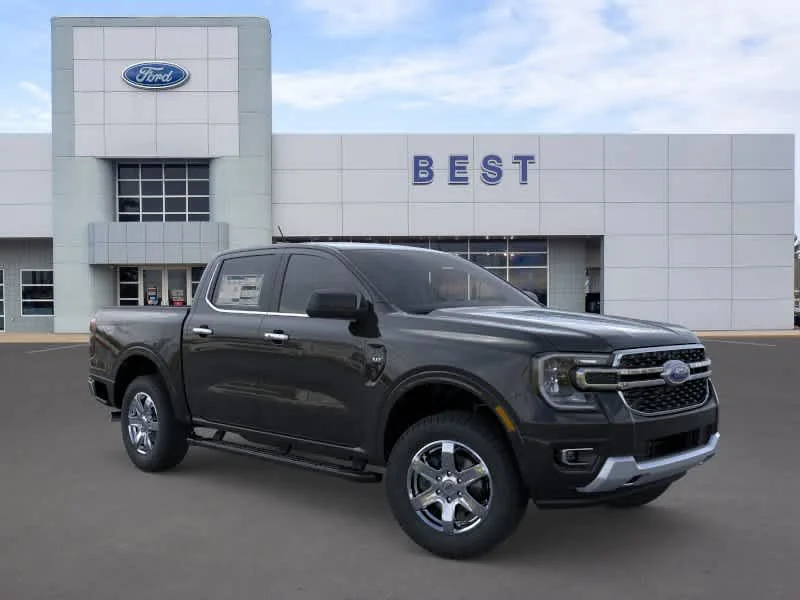 New 2025 Shadow Black Ford XLT image 11