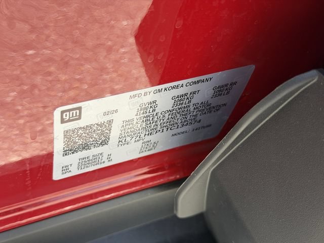 New 2026 Apex Red Chevrolet LT image 39