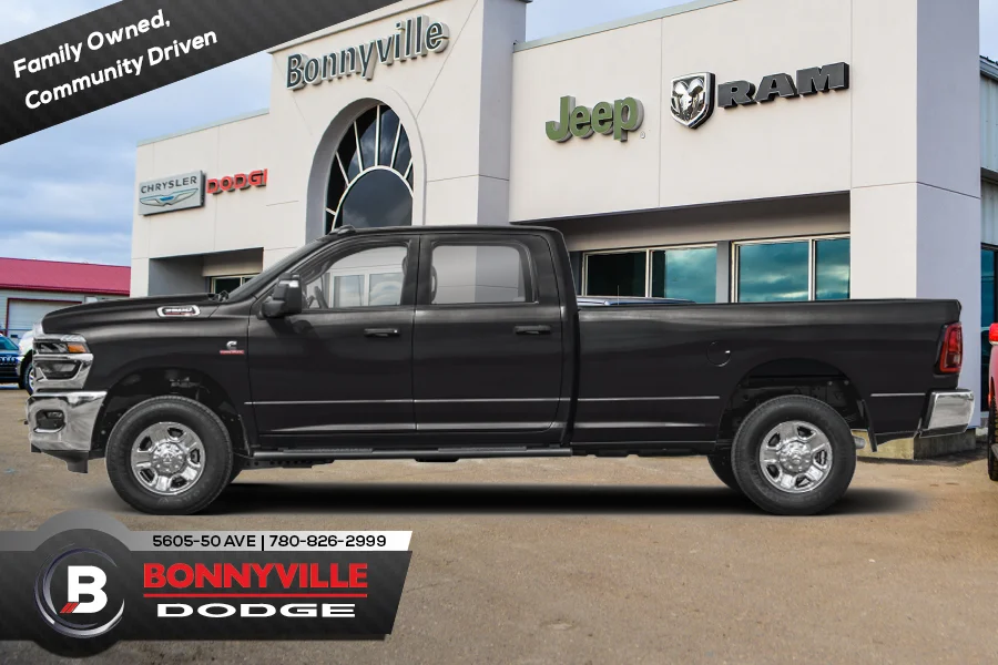New 2026 Diamond Black Crystal Pearlcoat Ram Big Horn  - Diesel Engine - Night Edition image 1