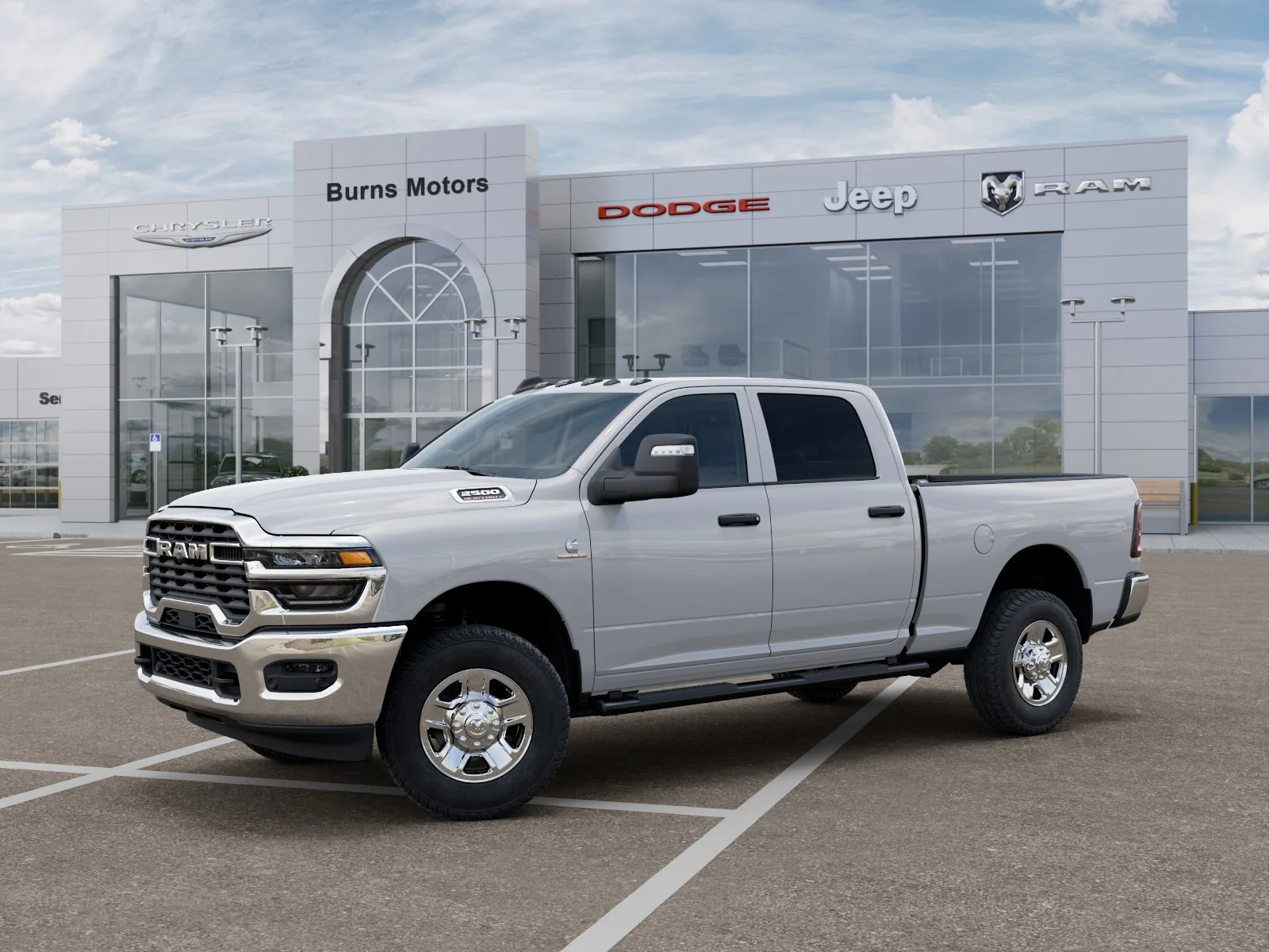 New 2026 Bright White Clear-Coat Exterior Paint RAM Tradesman image 28