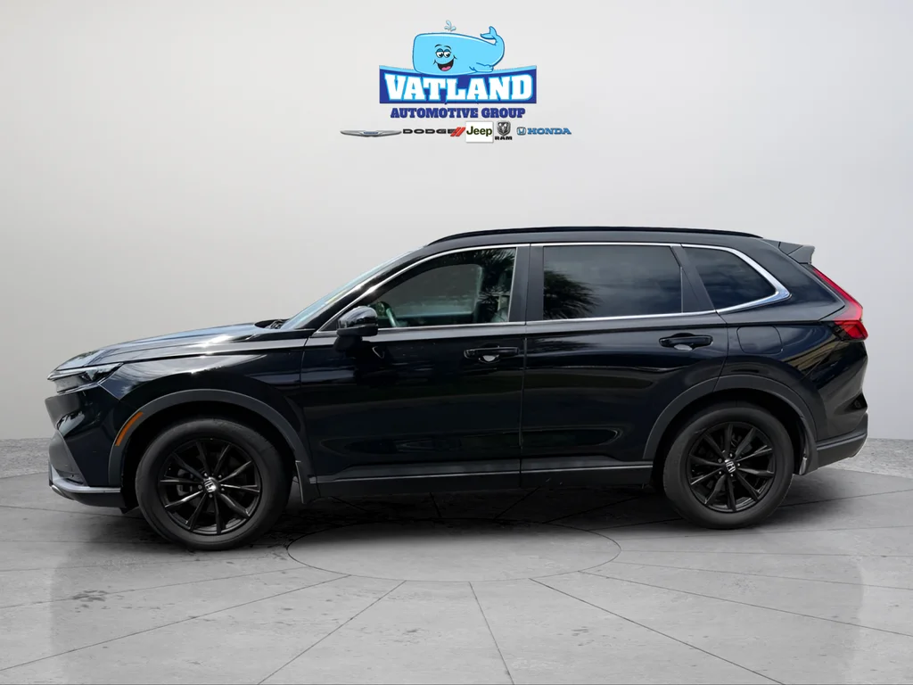 Used 2024 Crystal Black Pearl Honda Sport-L image 2