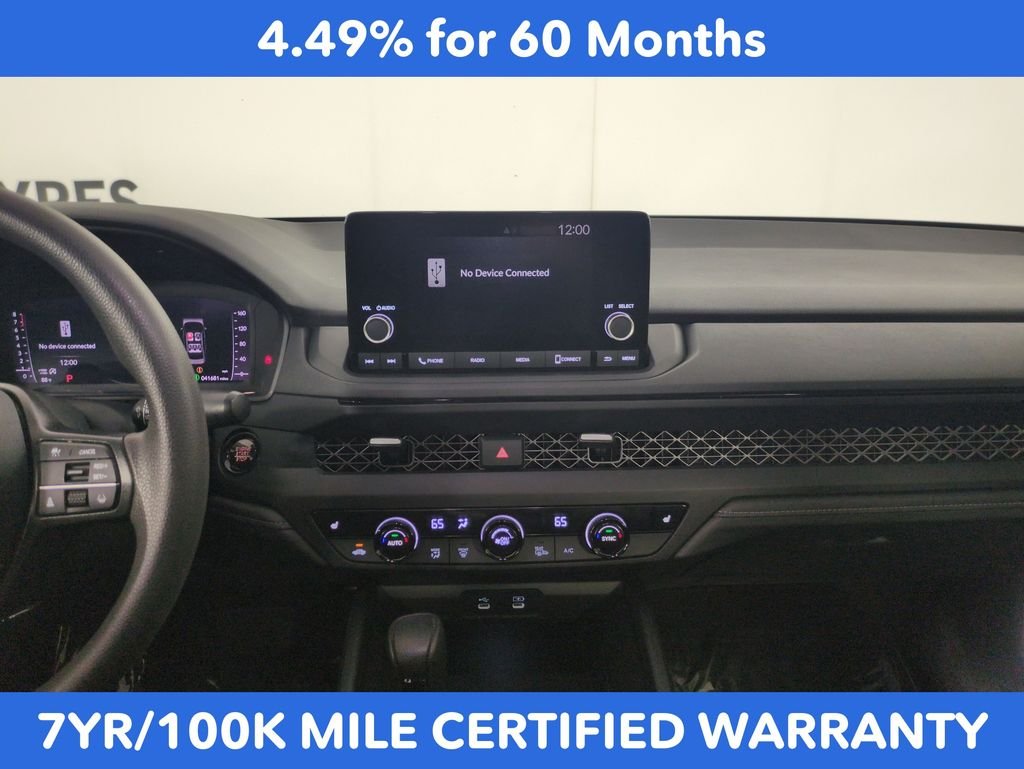 Certified Used 2024 Canyon River Blue Metallic Honda EX image 18