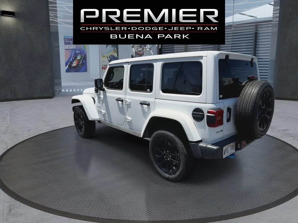 Used 2024 White Jeep Sahara 4xe image 6