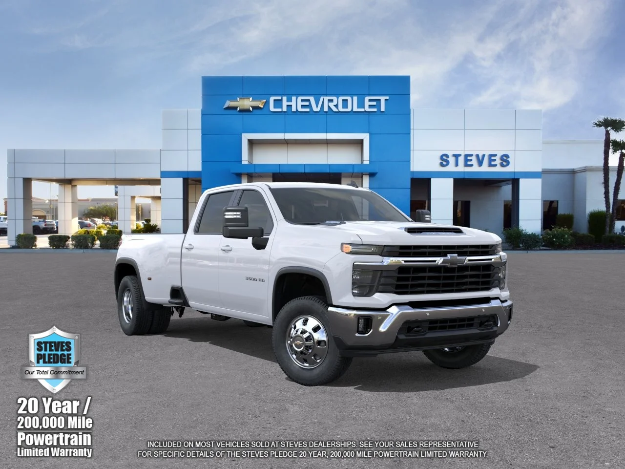 New 2026 Summit White Chevrolet LT DRW image 1