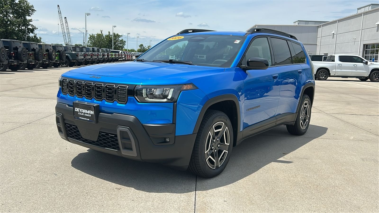 New 2026 Hydro Blue Pearlcoat Jeep Laredo image 8