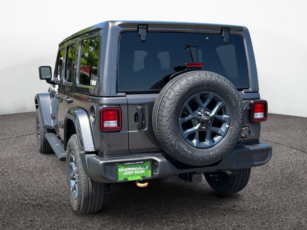 New 2026 Granite Crystal Metallic Clear-Coat Exterior Paint Jeep 85th Anniversary Edition image 3