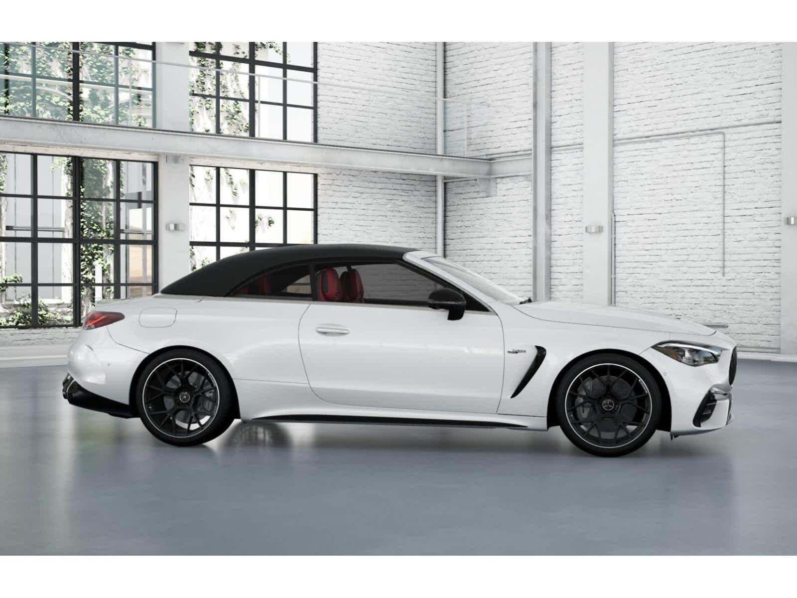 New 2026 MANUFAKTUR Moonlight White Metallic Mercedes-Benz AMG® CLE 53 4MATIC+ Cabriolet image 15