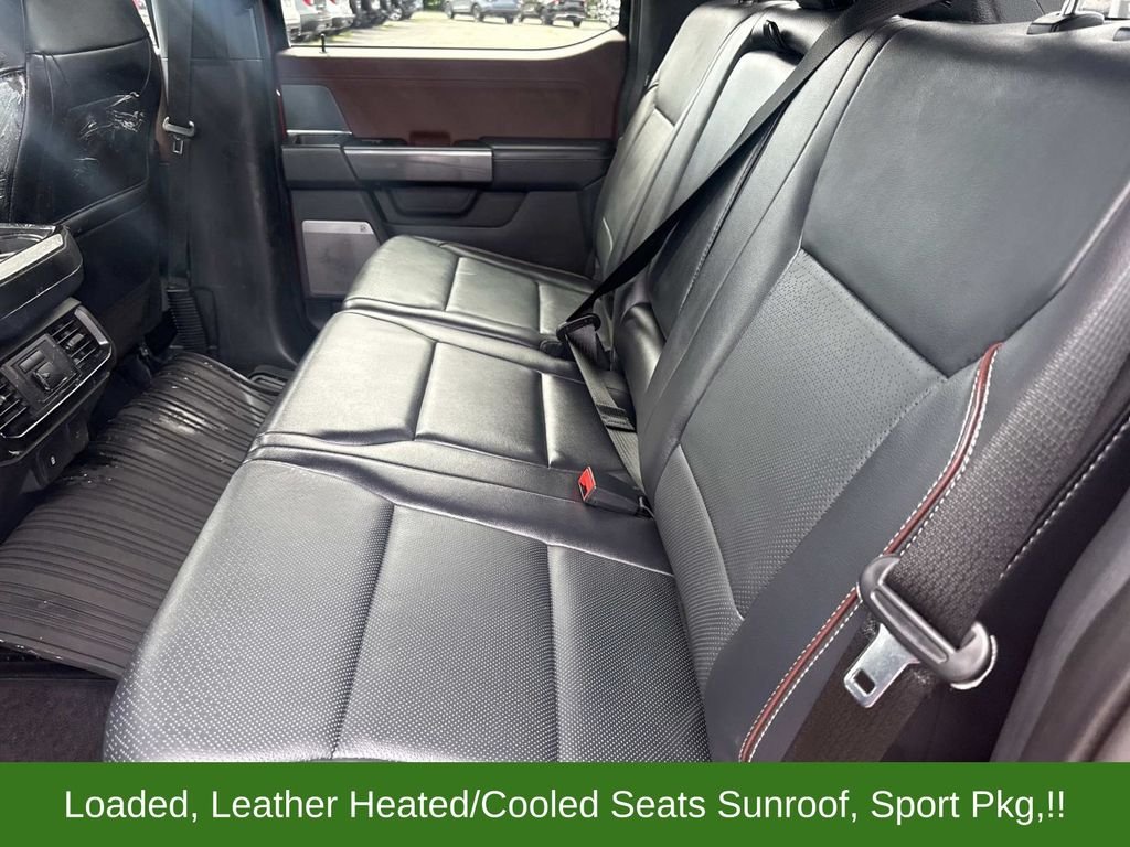Used 2021 Red Ford Lariat image 14