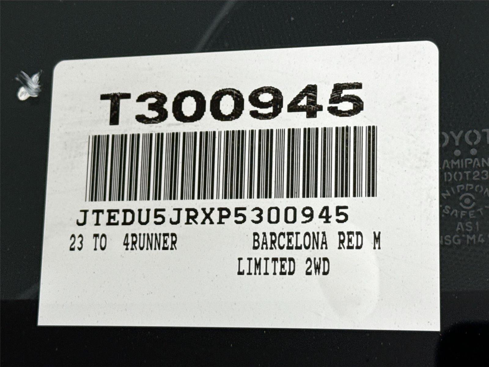 Certified Used 2023 Barcelona Red Metallic Toyota Limited image 47