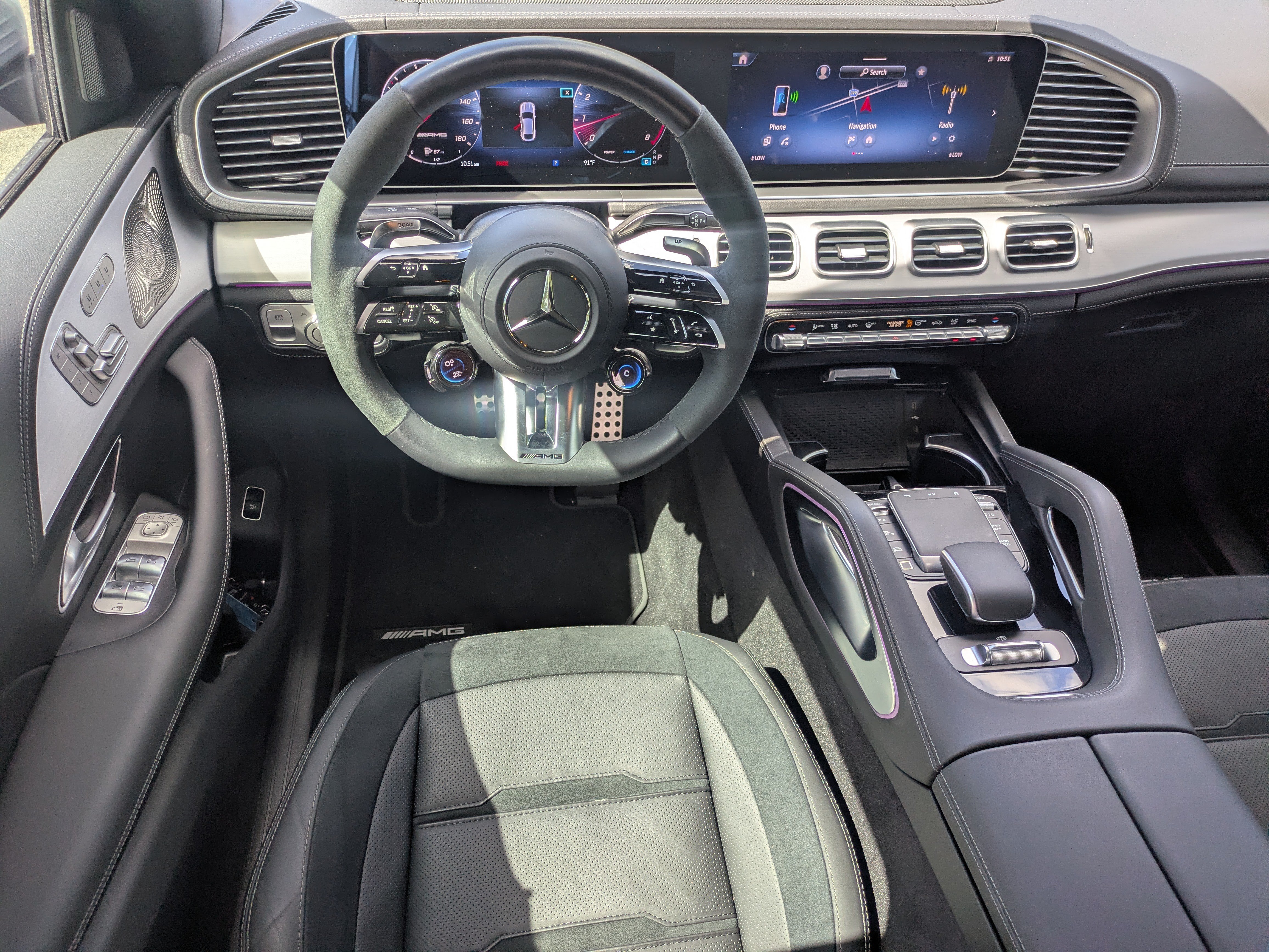 Used 2025 Cirrus Silver Metallic Mercedes-Benz AMG® GLE 53 image 15