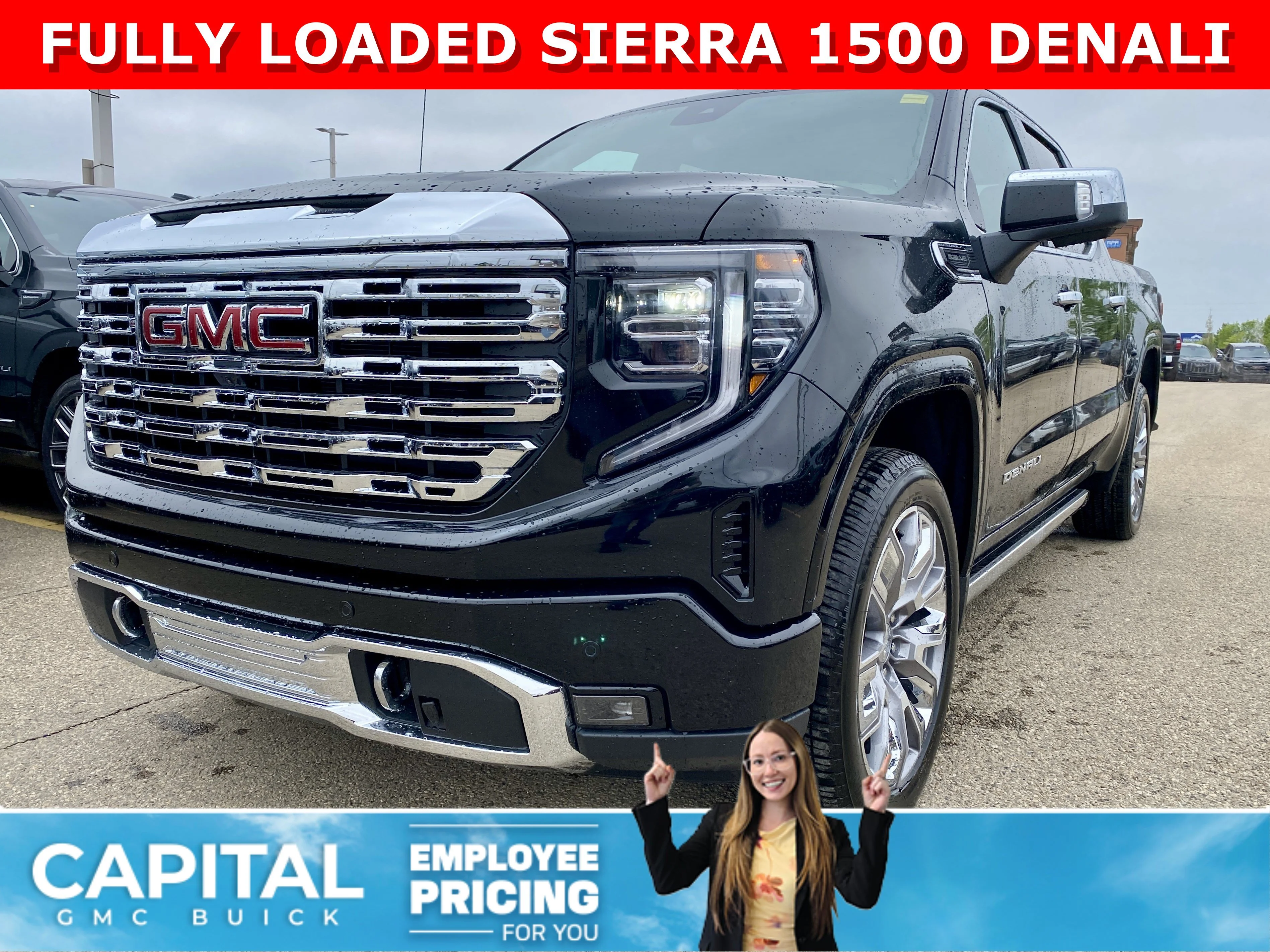 New 2026 ONYX BLACK GMC Denali image 1