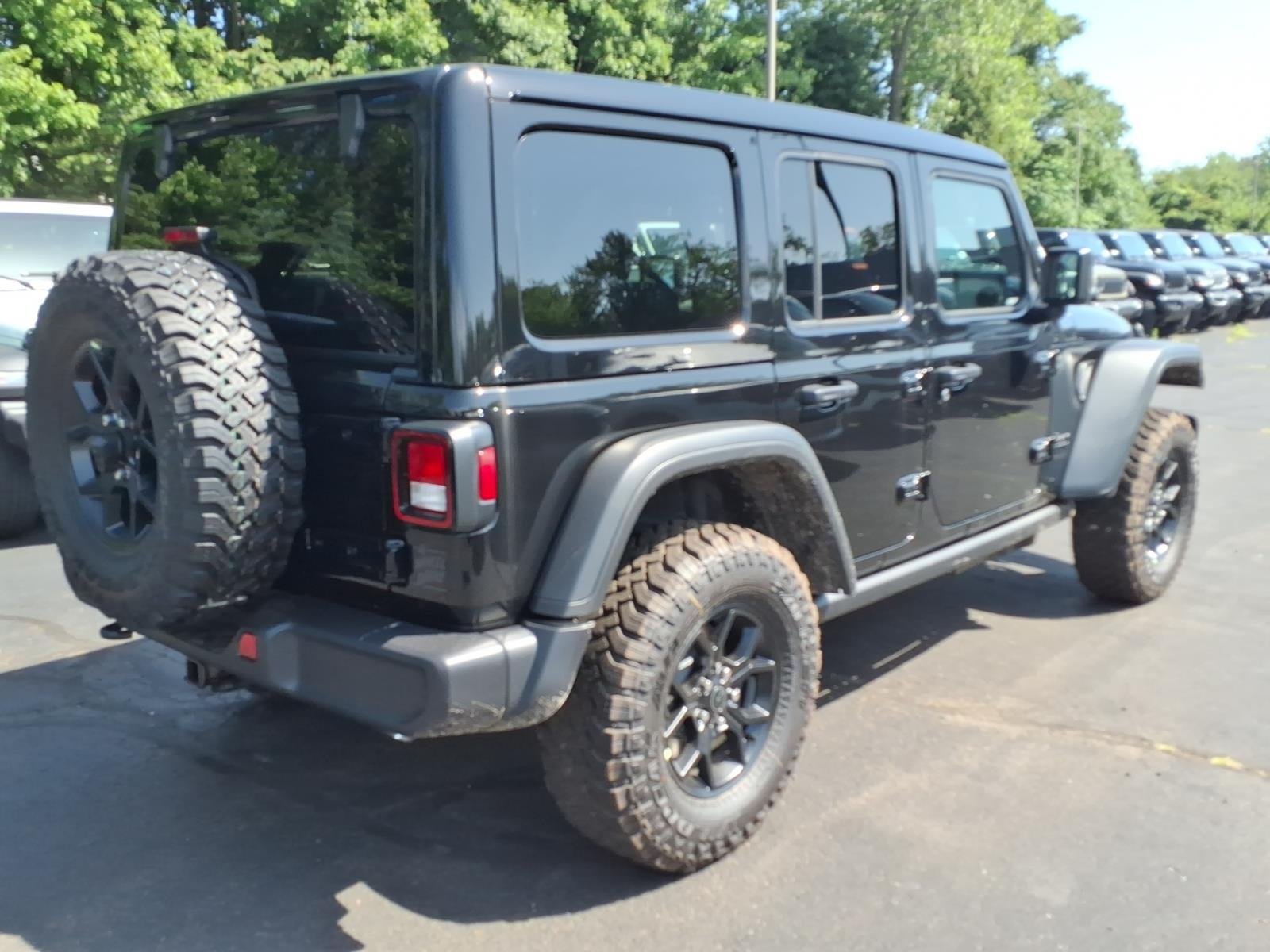 New 2026 Black Clear-Coat Exterior Paint Jeep Willys image 6