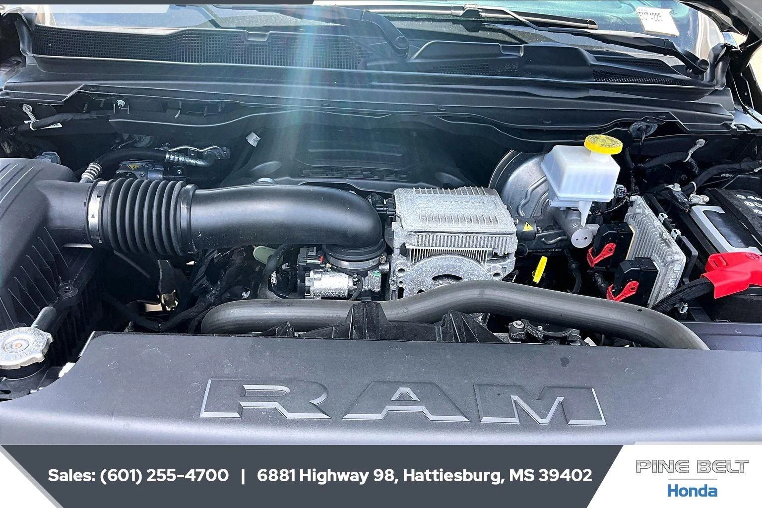 Used 2022 Diamond Black Crystal Pearlcoat Ram Big Horn image 8