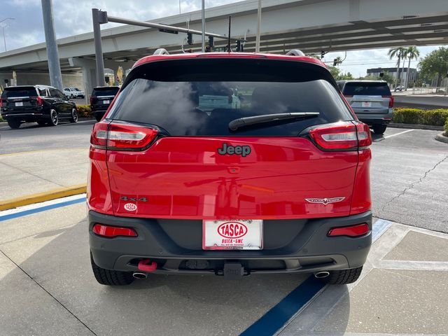 Used 2017 Red Jeep Trailhawk image 6