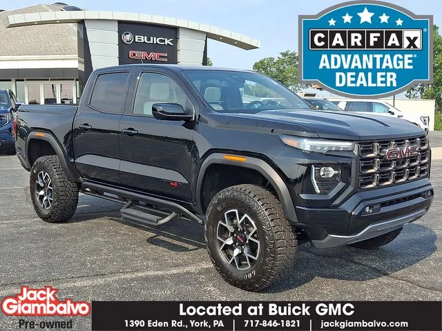 Used 2023 Black GMC AT4X image 1