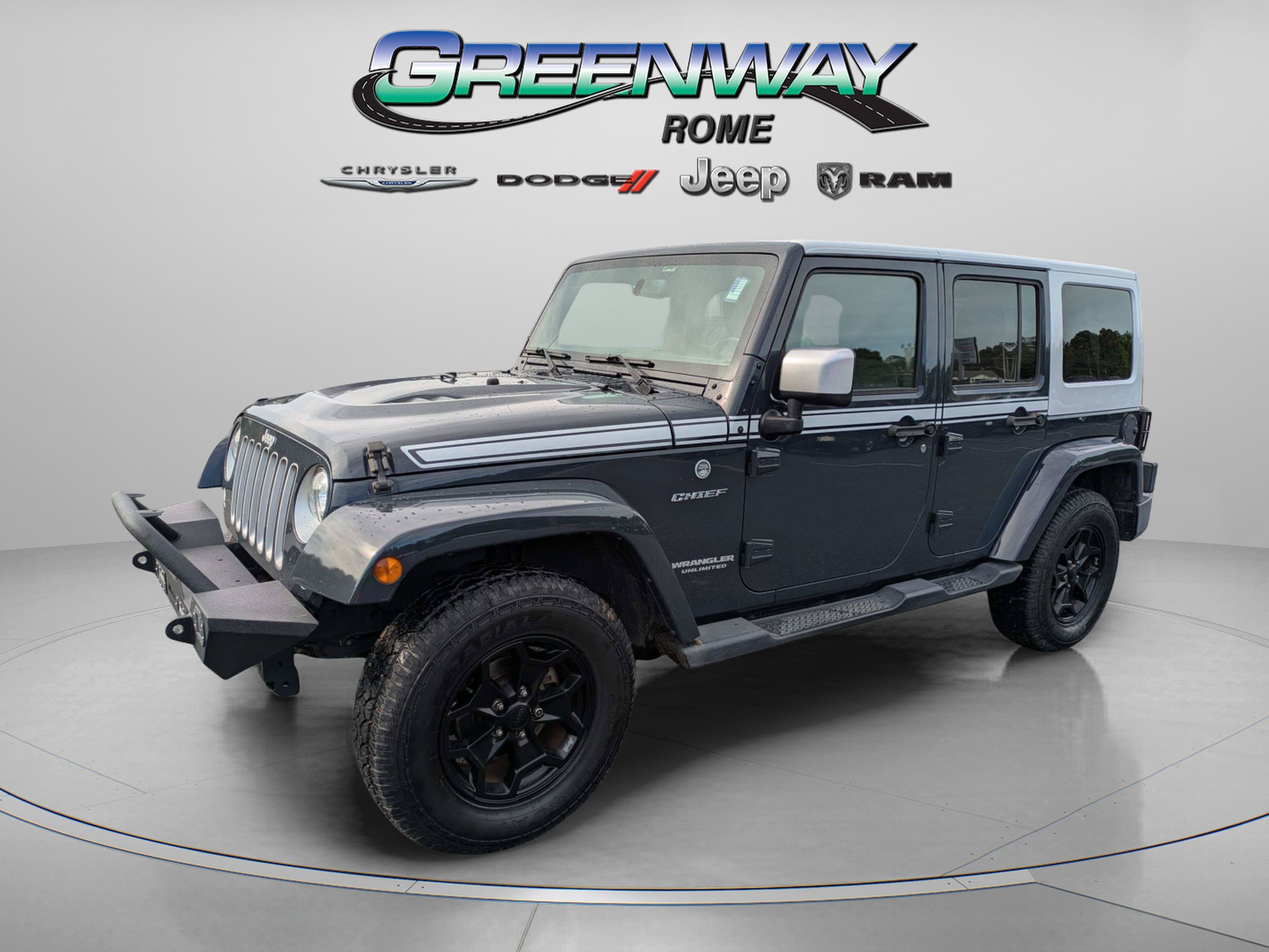 Used 2017 Rhino Clearcoat Jeep Chief Edition image 3